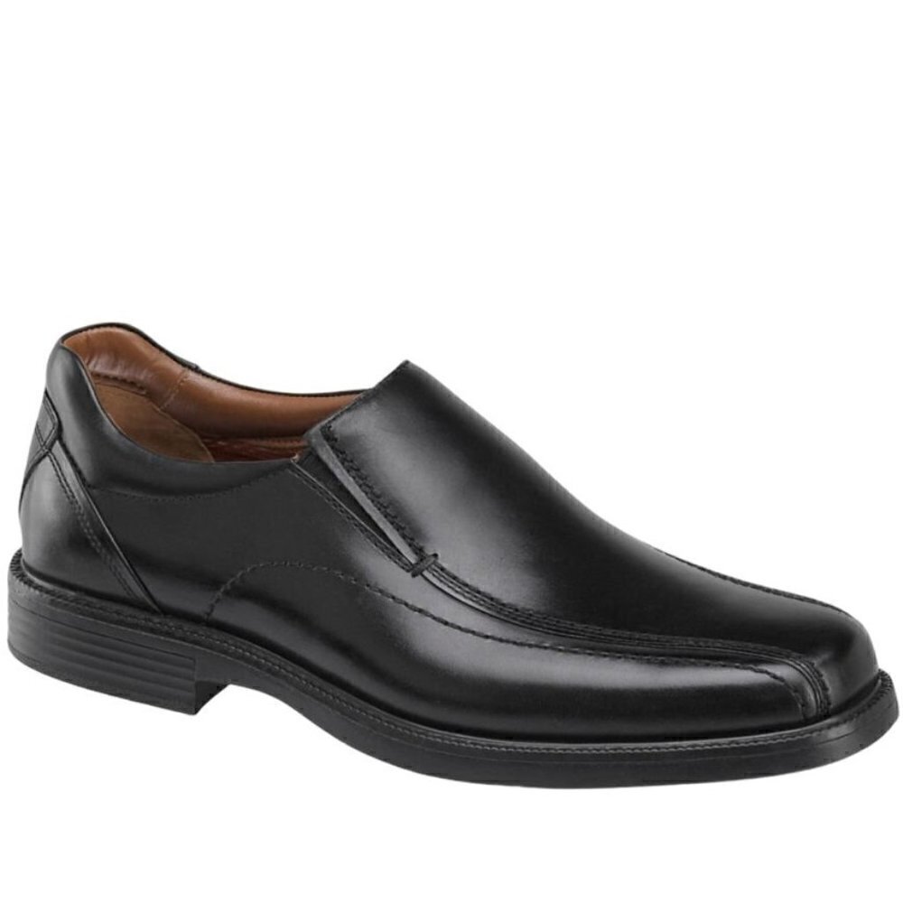 Johnston & Murphy Slip On Venetian Dress Shoes Black Mens Size 13
